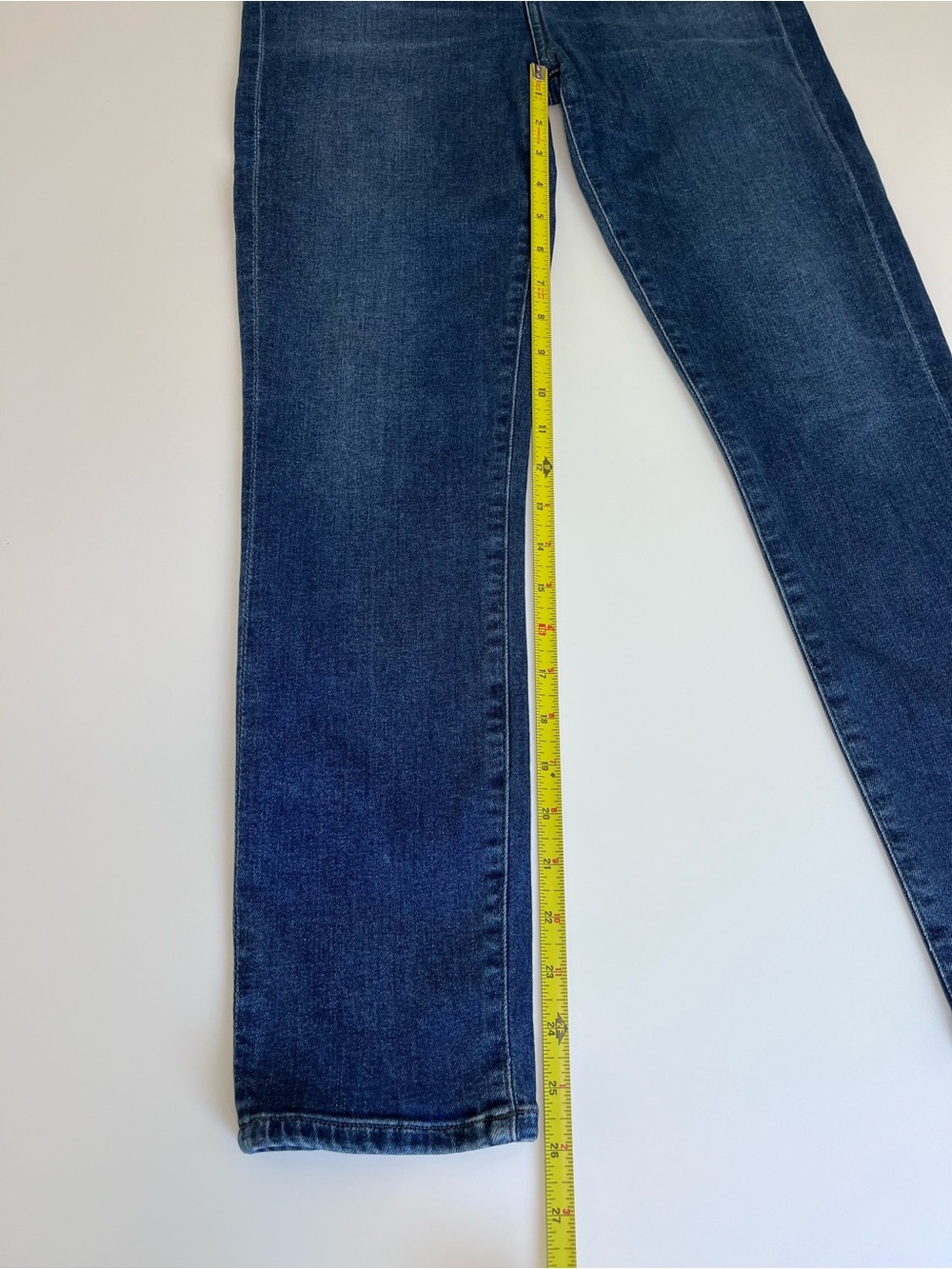 Citizens Of Humanity Rocket Crop High Rise Skinny Jeans - Dark Indigo - Picture 7 of 11